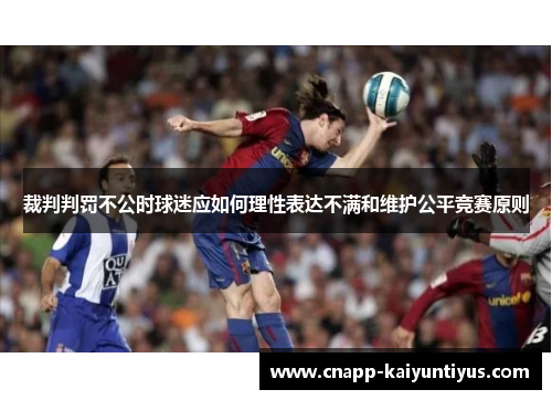 裁判判罚不公时球迷应如何理性表达不满和维护公平竞赛原则