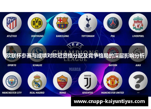 欧联杯参赛与成绩对欧冠资格分配及竞争格局的深层影响分析