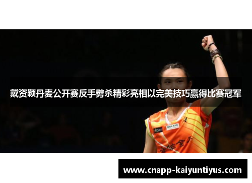 戴资颖丹麦公开赛反手劈杀精彩亮相以完美技巧赢得比赛冠军